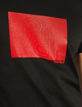Playera Pavi Italy cuello redondo para hombre