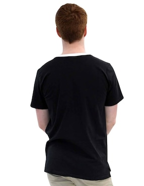 Playera Tec de Monterrey Exatec cuello V para hombre