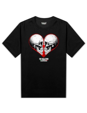 Playera Fnc Collezioni skullove cuello redondo para hombre
