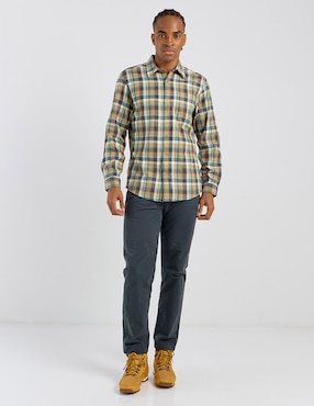 Pantalón slim Eddie Bauer de algodón para hombre