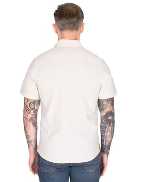 Camisa casual Generra manga corta para hombre