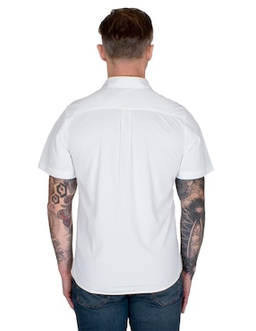 Camisa casual Generra manga corta para hombre
