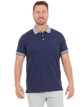 Playera tipo polo Ferrioni Gaibi para hombre