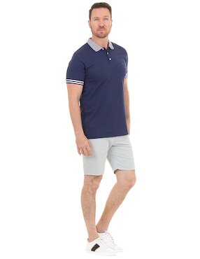 Playera tipo polo Ferrioni Gaibi para hombre