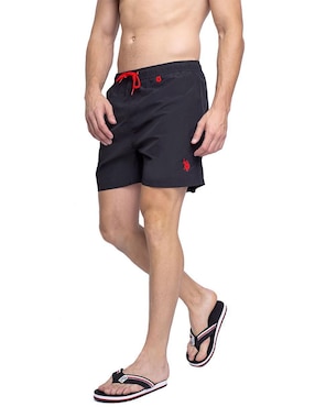 Traje de baño U.S. Polo Assn. cintura elástica para hombre