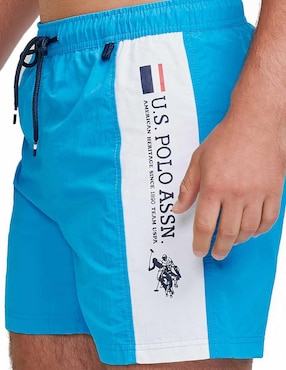 Traje de baño U.S. Polo Assn. cintura elástica para hombre