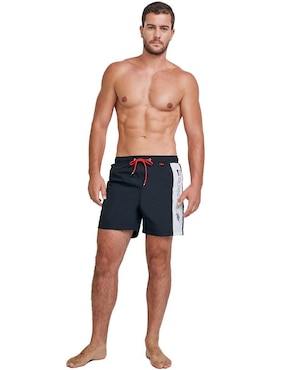 Traje de baño U.S. Polo Assn. cintura elástica para hombre