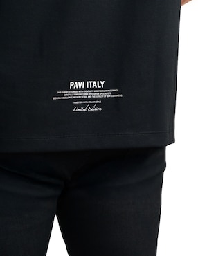 Playera Pavi Italy cuello redondo para hombre