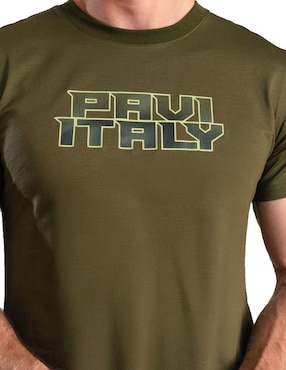 Playera Pavi Italy cuello redondo para hombre