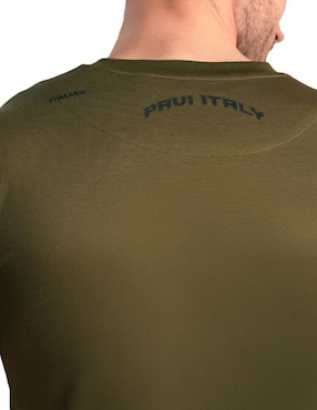 Playera Pavi Italy cuello redondo para hombre