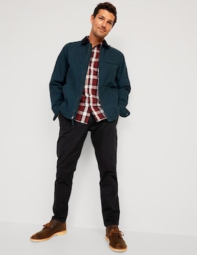 Pantalón chino regular Old Navy de algodón para hombre