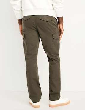 Pantalón cargo recto Old Navy de algodón para hombre