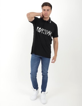 Playera tipo polo K-Swiss para hombre