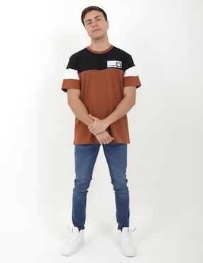 Playera K-Swiss cuello redondo para hombre