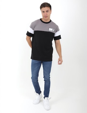 Playera K-Swiss cuello redondo para hombre