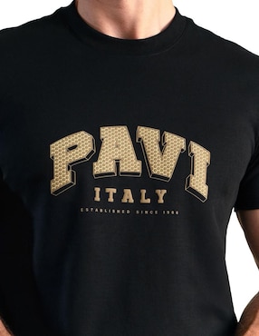 Playera Pavi Italy cuello redondo para hombre
