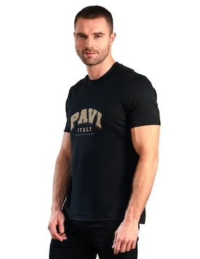 Playera Pavi Italy cuello redondo para hombre