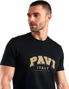 Playera Pavi Italy cuello redondo para hombre