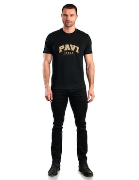 Playera Pavi Italy cuello redondo para hombre