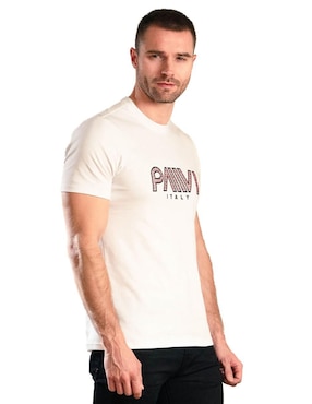 Playera Pavi Italy cuello redondo para hombre