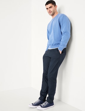 Pantalón chino regular Old Navy de algodón para hombre