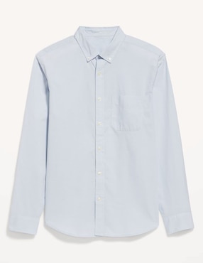 Camisa casual Old Navy de algodón manga larga para hombre