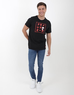 Playera K-Swiss snoopy alex cuello redondo para hombre