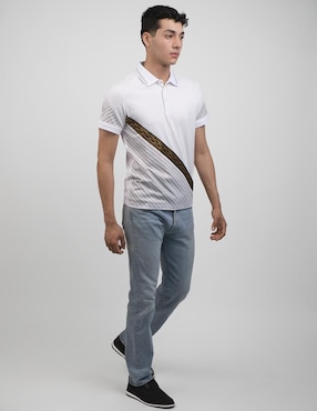 Playera tipo polo Pavini para hombre