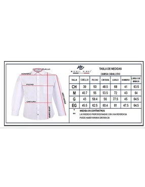 Camisa casual Michel Blanc de algodón manga larga para hombre