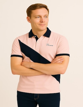 Playera tipo polo Pecana para hombre