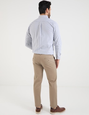 Pantalón chino slim Haggar de algodón para hombre