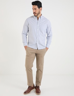 Pantalón chino slim Haggar de algodón para hombre