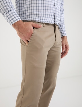 Pantalón chino slim Haggar de algodón para hombre