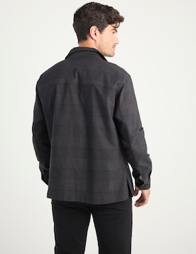 Sobrecamisa casual Haggar manga larga para hombre