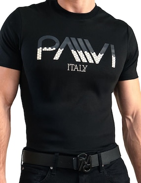 Playera Pavi Italy cuello redondo para hombre