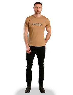 Playera Pavi Italy cuello redondo para hombre