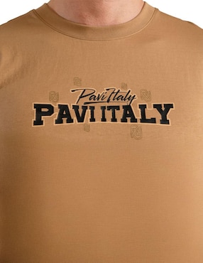 Playera Pavi Italy cuello redondo para hombre
