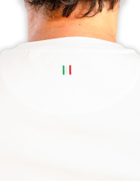 Playera Pavi Italy cuello redondo para hombre