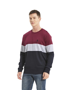 Suéter Hpc Polo cuello redondo para hombre