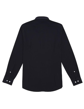 Camisa casual Hpc Polo de algodón manga larga para hombre