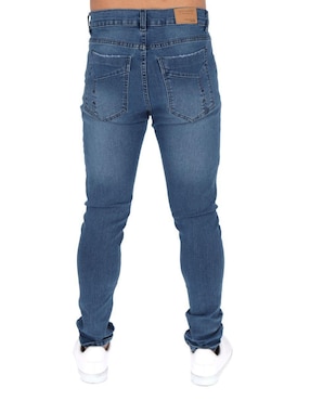 Jeans skinny Chb Chili Beans Clothing Co. Soda lavado medio para hombre