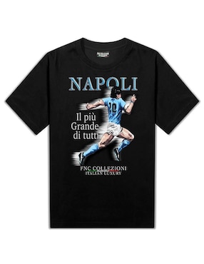 Playera Fnc Collezioni cuello redondo para hombre