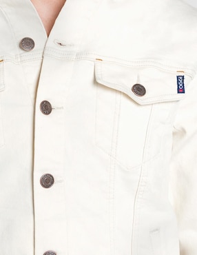 Chamarra denim Oggi Jeans con bolsillos para hombre