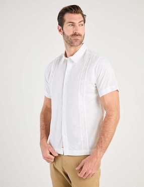 Guayabera manga corta Costavana para hombre