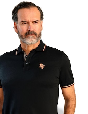 Playera tipo polo Pavi Italy para hombre