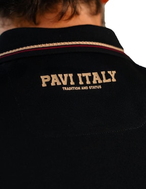Playera tipo polo Pavi Italy para hombre