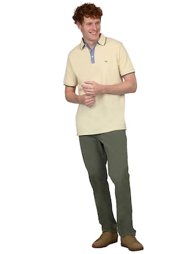 Playera tipo polo Ferrioni Sinedey para hombre