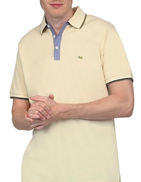 Playera tipo polo Ferrioni Sinedey para hombre