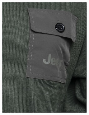 Suéter Jeep cuello redondo para hombre