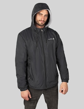 Chamarra bomber Greenlander reversible para hombre